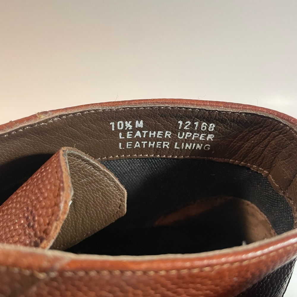 Men's Brown Leather Chukka Boots - Picture 6 of 6